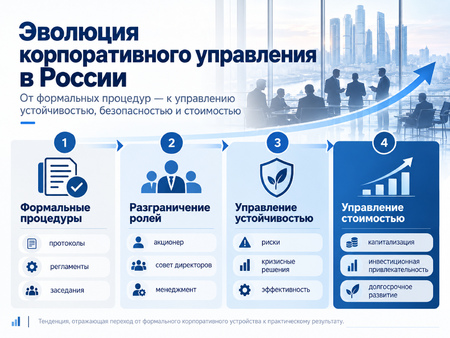 Корпоративное управление в России: время отвечать за результат