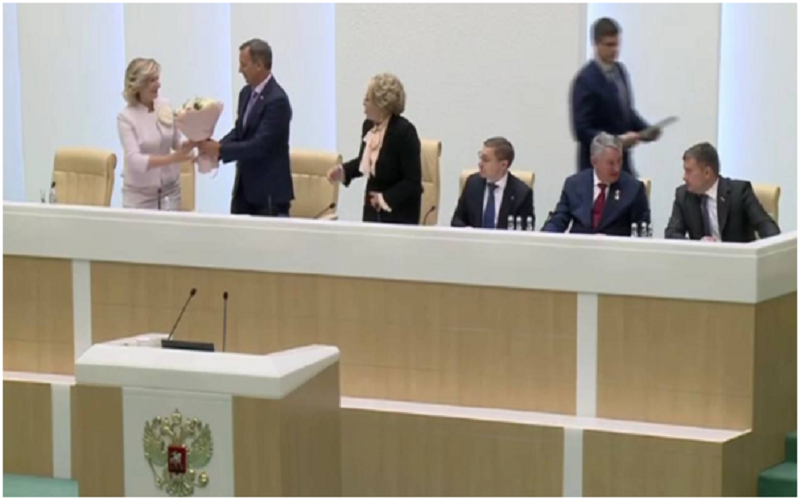 Инна Святенко стала заместителем Председателя Совета Федерации